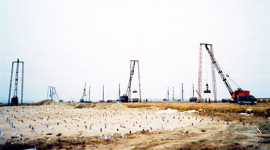 湖北京穗花木城和物流中心一期地基強(qiáng)夯工程